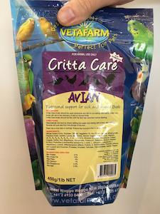 New: Vetafarm Avian Critta Care