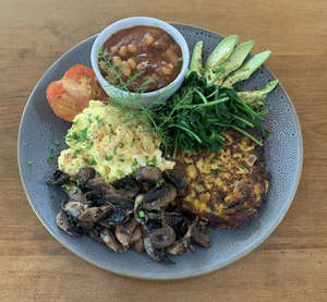 Menu Food: PPC Vegetarian Breakfast
