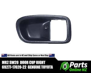 Featured: MR2 SW20 MK2 Door handle Cup Bezel interior 69277-17020-22 TOYOTA Genuine Right