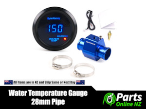 Digital Water Temperature Gauge and Sensor Kit with Pipe Adapter 28mm
