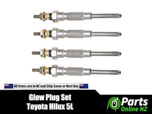 4wd Parts And Accessories: 4Pcs Diesel Heater Glow Plugs For Toyota Hilux LN167 LN172 3.0L 5L Diesel 97~05