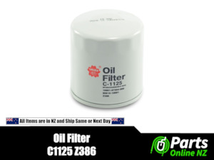 Oil Filters: Oil Filter C1125 Z386 Chevrolet Daihatsu Holden Nissan Toyota Suzuki MR2