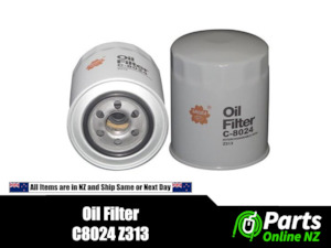 Oil Filters: Oil Filter C8024 Z313 Sakura Ford Courier Mitsubishi Pajero Mazda