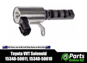 15340-50011, 15340-50010 Variable Valve Timing VVTi Solenoid 1UZ 2UZ 3UZ