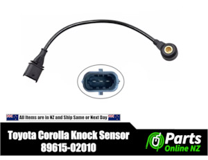Knock Sensors: Knock Sensor 89615-02010 for Toyota Corolla E110, E120, and E130 (1995–2007)