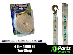 Featured: Aerofast Tow Strap - 4m, 4000kg