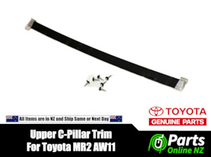 Upper C Pillar Trim for MR2 AW11 1984-1989 Genuine Toyota Parts