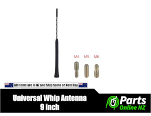 Replacement Antennas: 9-Inch Universal Car Antenna Whip for BMW, Toyota, Mazda, Volkswagen, and More
