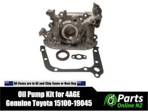 Oil pump kit for Toyota 4AGE Blacktop - Genuine Toyota (15100-19045)