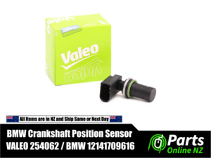 Bmw Parts: BMW Crankshaft Position Sensor  VALEO 254062 / BMW 12141709616