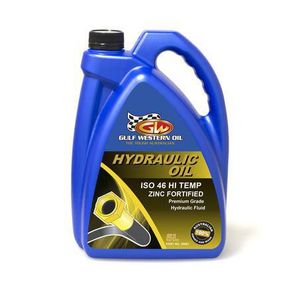 Gulf Western Super Hydraulic ISO46 Hi-Temp Hydraulic Fluid - 5L