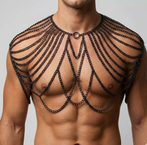 New Arrivals: BLACK CHAIN HARNESS
