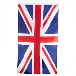 Coronation: Coronation Party Large Fabric Union Jack Flag