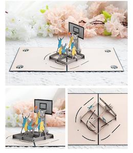 3d Art Cards For Every Occasion: Basketball