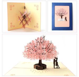 3d Art Cards For Every Occasion: Sakura