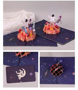 3d Art Cards For Every Occasion: Spaceman