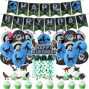 Jurassic Dinosaur Themed Birthday Party Balloon Pack Decorations - 256
