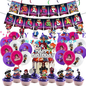 Friday Night Funkin Themed Birthday Party Balloon Pack Decorations - 230
