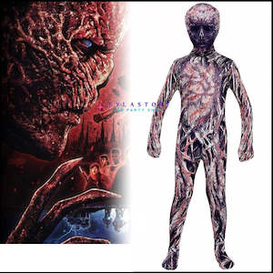 Themed Costumes Cosplay Collection: Stranger Things 4 Cosplay Jumpsuit Set for Kids and Adults