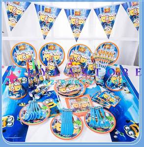 Minions Birthday Party Decorations 16-Pieces Set