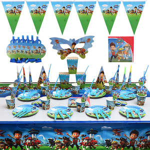Themed Birthday Sets: 115Pcs Paw Patrol Birthday Party Decorations