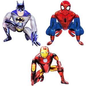 Spiderman Party Supplies Decor: 3D SUPERHERO FOIL BALLOON