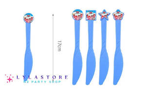 6pcs Cocomelon Birthday Party Knives