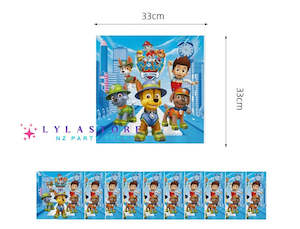 Paw Patrol Party Supplies Decor: 10pcs Paw Patrol Birthday Party Paper Towels