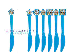 6 pcs Paw Patrol Birthday Party Knives