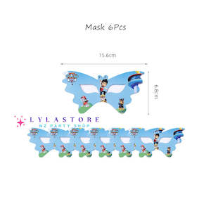 6pcs Paw Patrol Birthday Party Masks