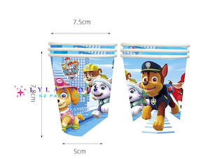 6pcs Paw Patrol Birthday Party Cups