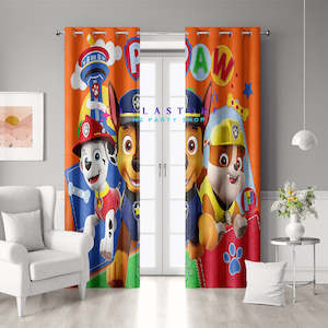 Paw Patrol Blackout Curtains - Set of 2 | Kids Bedroom Décor