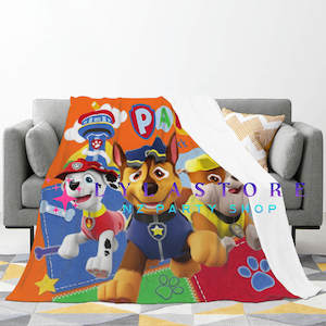Paw Patrol Soft Flannel Blanket - Perfect for Snuggling