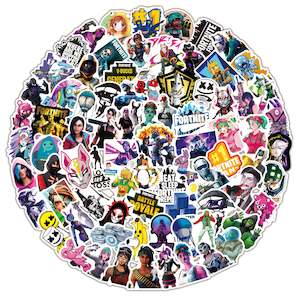 100Pcs Fortnite Sticker Set - Perfect for Parties and Birthdays