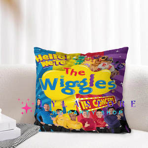The Wiggles Cushion Cover | Soft Polyester | 45cm x 45cm