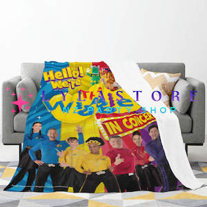 The Wiggles Flannel Blanket - Perfect for Snuggling