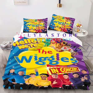 The Wiggles Duvet Cover Set - Perfect for Kids Bedroom