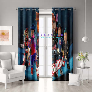 Roblox Blackout Curtains - Set of 2 | Kids Bedroom Décor