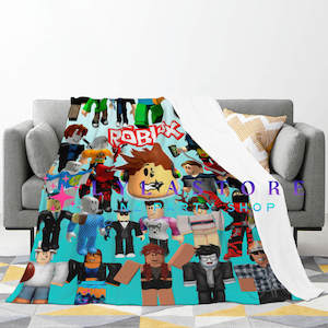 Roblox Party Supplies Decor: Roblox Flannel Blanket - Perfect for Snuggling