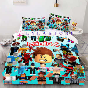 Roblox Duvet Cover Set - Perfect for Kids Bedroom