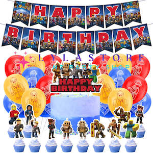 Roblox Birthday Party Balloon Pack Decorations - 300