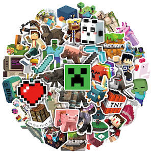 50Pcs Game Minecraft Sticker Set
