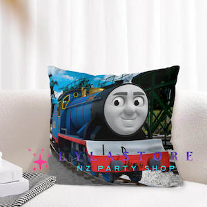 Home Essentials: Thomas Train Cushion Cover | Soft Polyester | 45cm x 45cm