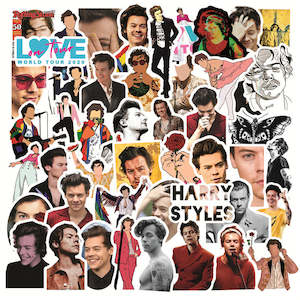 50Pcs Harry Styles Sticker Set - Perfect for Parties and Birthdays