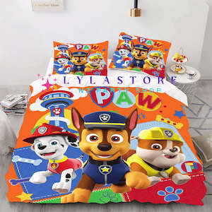 Paw Patrol Duvet Cover Set - Perfect for Kids Bedroom
