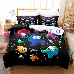 Among Us Duvet Cover Set - Perfect for Kids Bedroom
