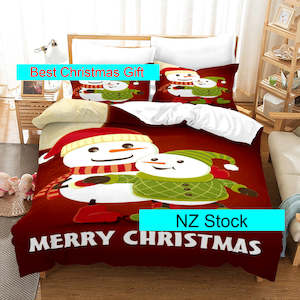 Christmas Snowman Duvet Set