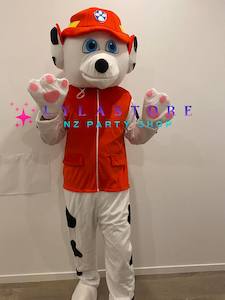 Paw Patrol Marshall Mascot Costume Hire in Auckland NZ