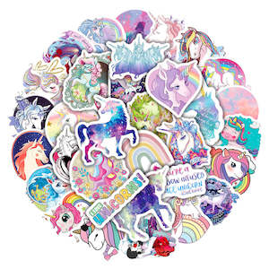 100Pcs Unicorn Cartoon Sticker Set