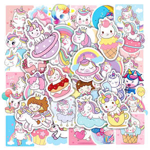 100Pcs Unicorn Sticker Set